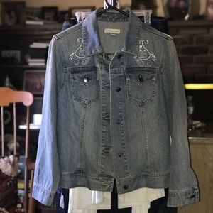 Cold water Creek women’s Jean jacket